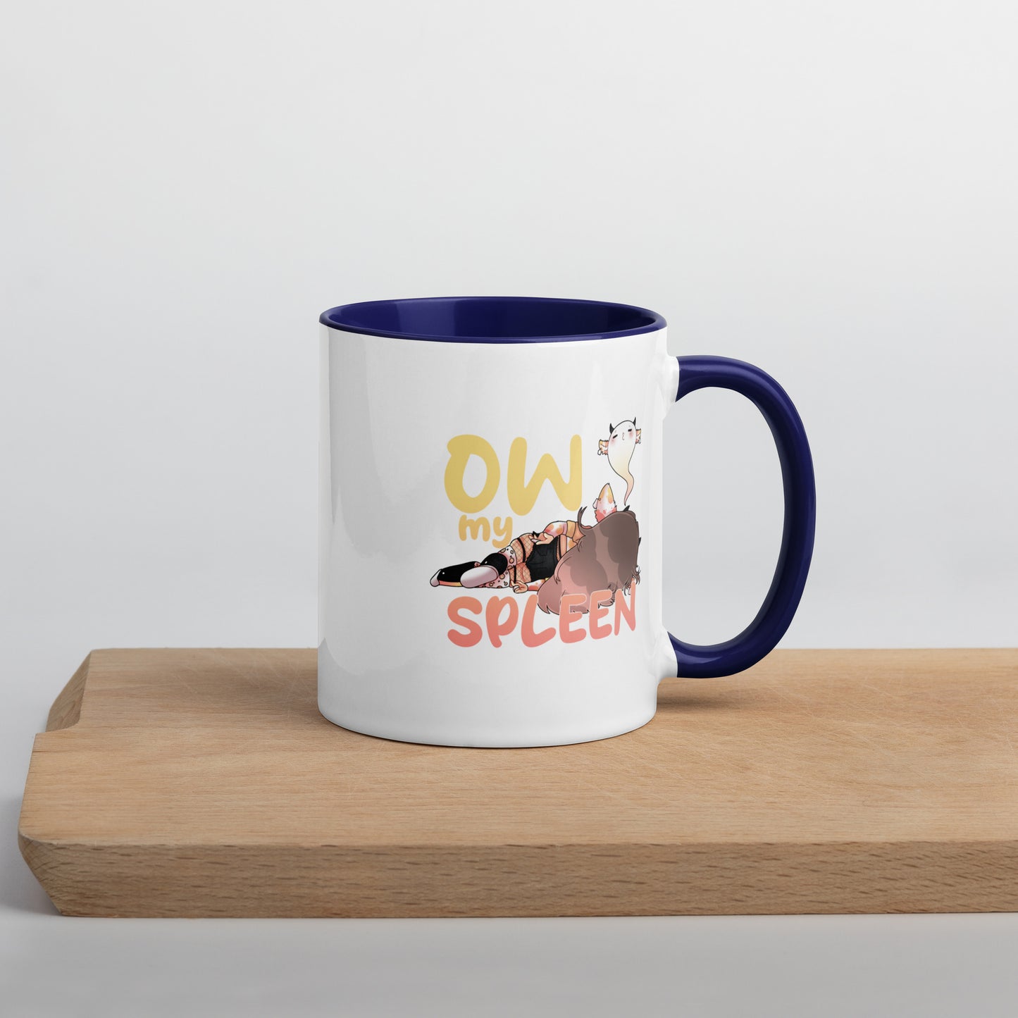Ow My Spleen Mug