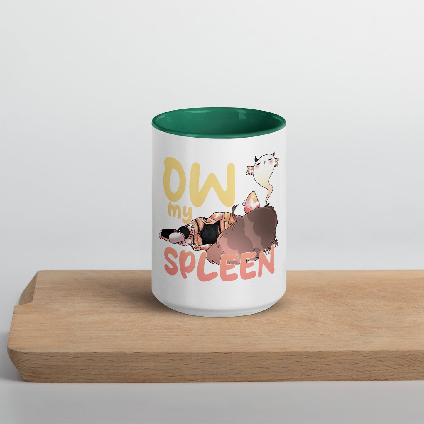 Ow My Spleen Mug