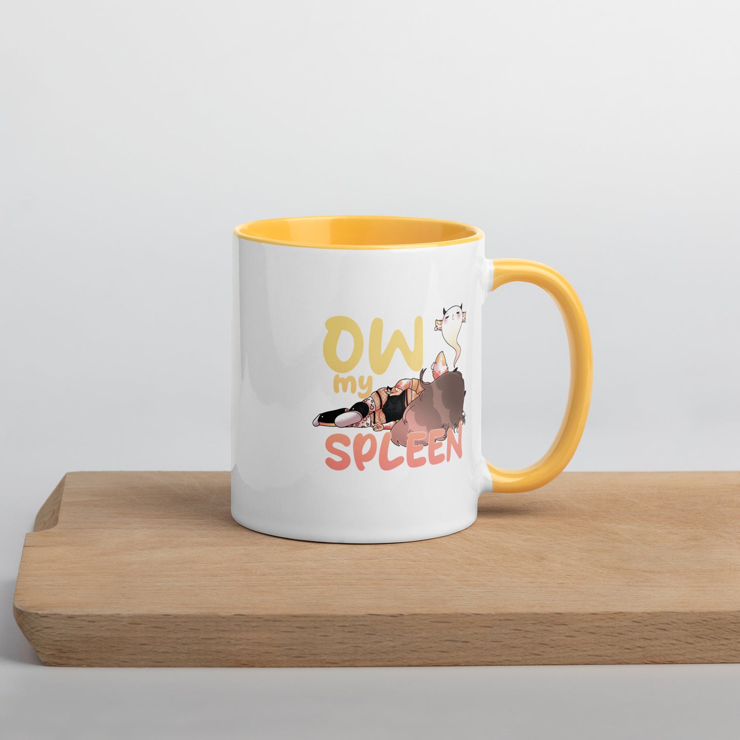 Ow My Spleen Mug