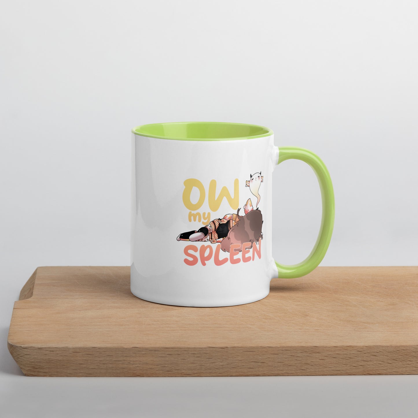 Ow My Spleen Mug