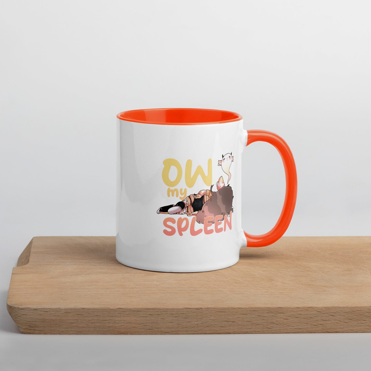 Ow My Spleen Mug