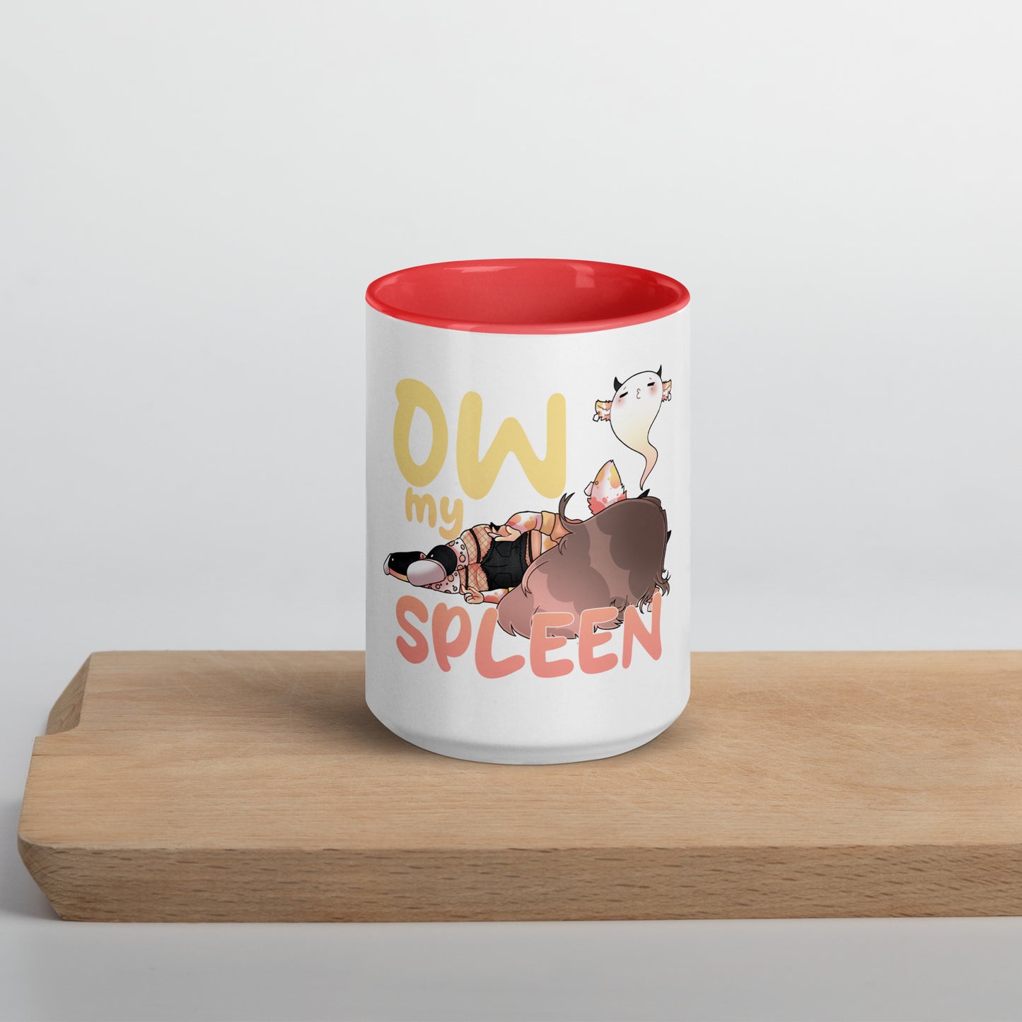 Ow My Spleen Mug