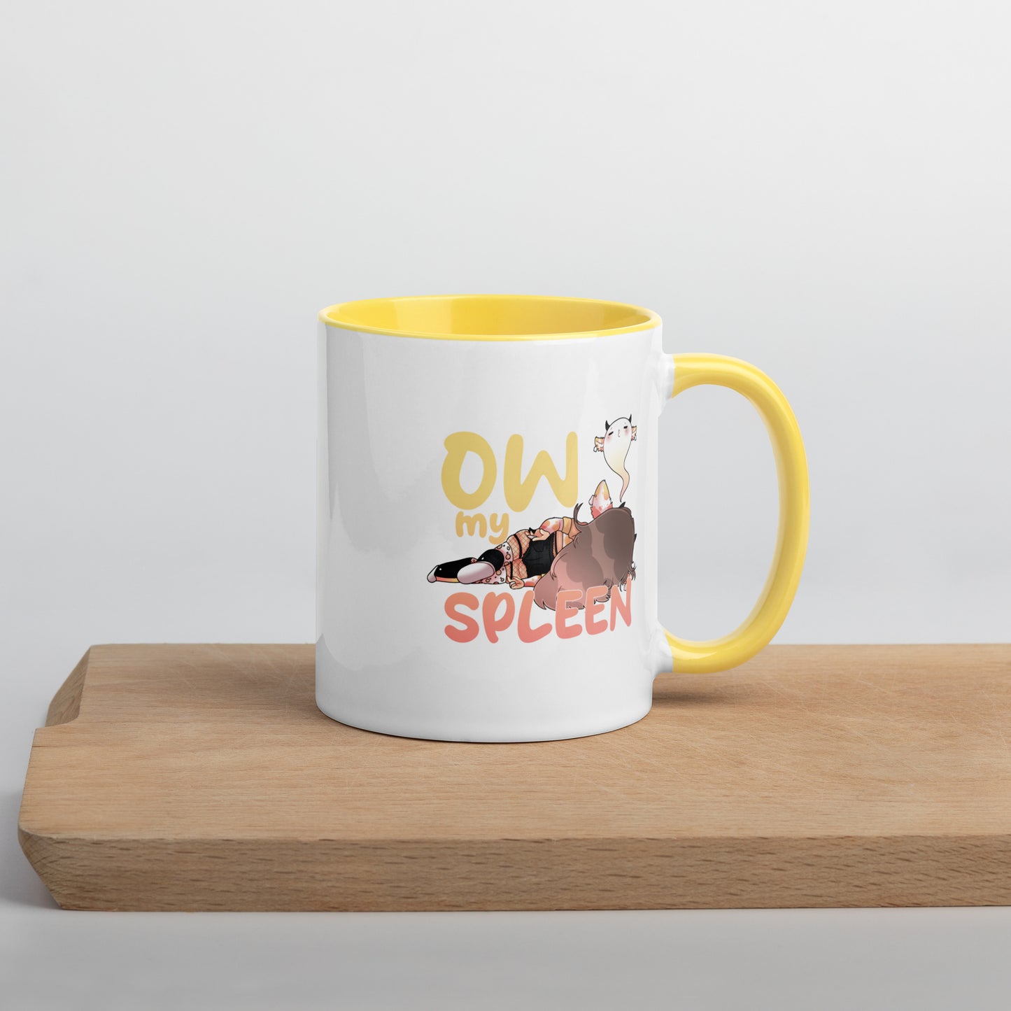 Ow My Spleen Mug