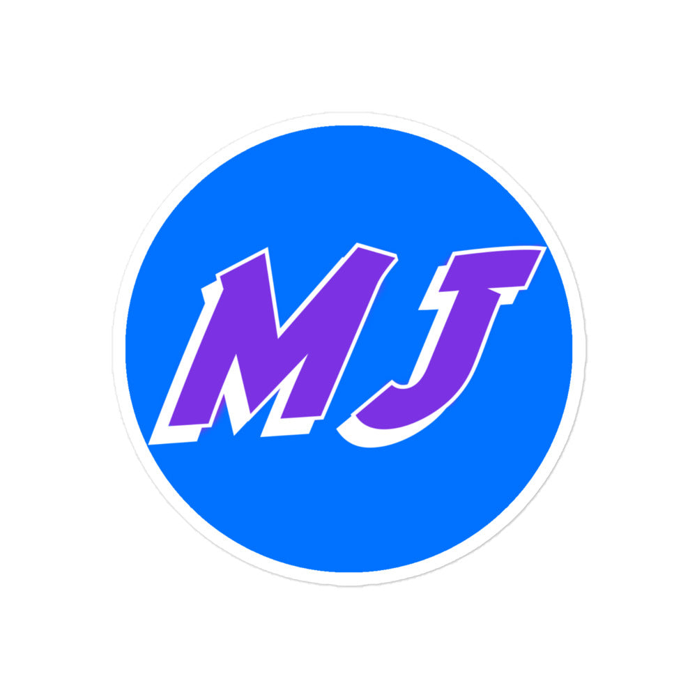 Manager JoJo MJ Logo Sticker