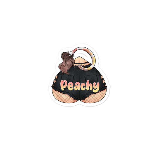 Peachy Booty Sticker