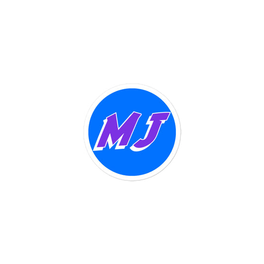 Manager JoJo MJ Logo Sticker