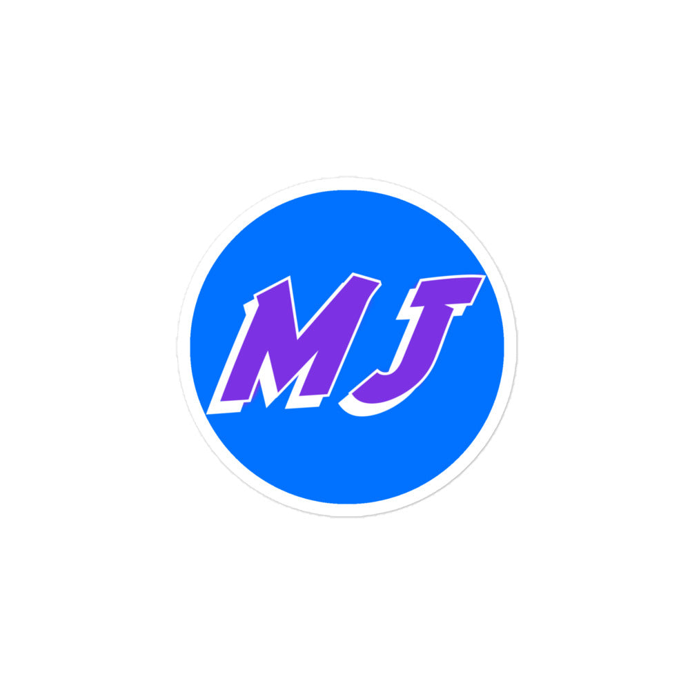 Manager JoJo MJ Logo Sticker